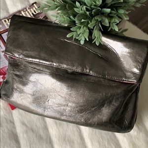 Gun metal Grey clutch